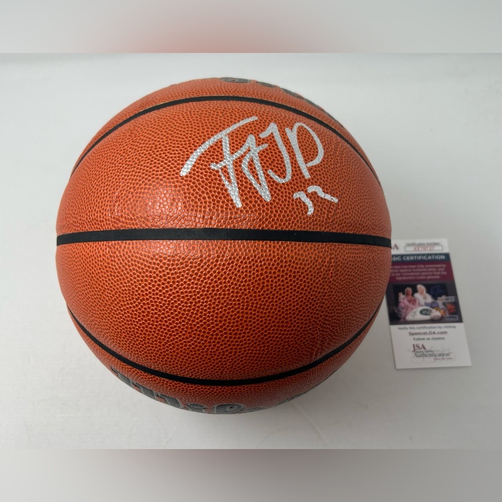 Trayce Jackson-Davis signed Basketball Golden State‎ Warriors JSA COA